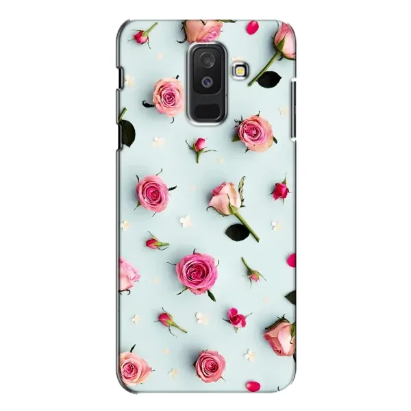 Чехол с рисунком «Разные цветы» для Samsung Galaxy A6 Plus 2018 (A605) Чехол с рисунком «Разные цветы» для Samsung Galaxy A6 Plus 2018 (A605)