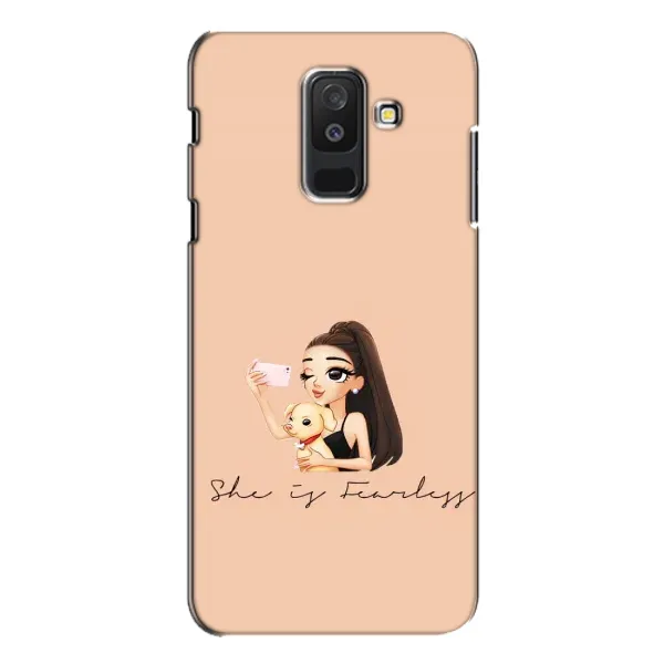 Чехол с рисунком «С собакой» для Samsung Galaxy A6 Plus 2018 (A605) Чехол с рисунком «С собакой» для Samsung Galaxy A6 Plus 2018 (A605)