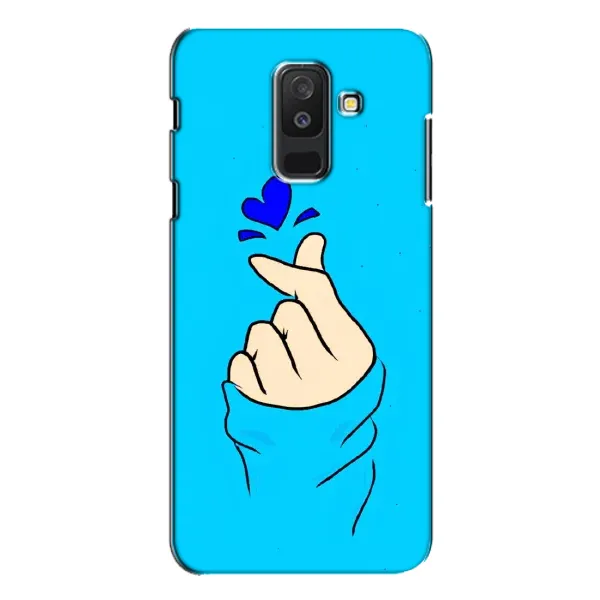 Чехол с рисунком «Сердце на синем» для Samsung Galaxy A6 Plus 2018 (A605) Чехол с рисунком «Сердце на синем» для Samsung Galaxy A6 Plus 2018 (A605)