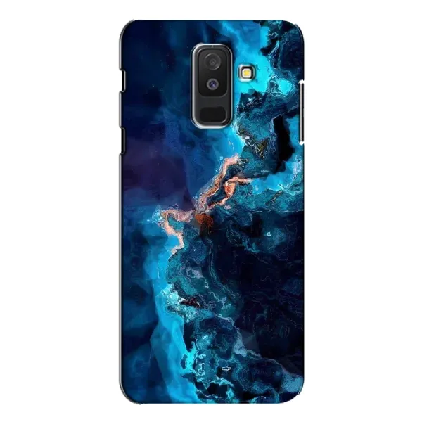 Чехол с рисунком «Синий мрамор» для Samsung Galaxy A6 Plus 2018 (A605) Чехол с рисунком «Синий мрамор» для Samsung Galaxy A6 Plus 2018 (A605)