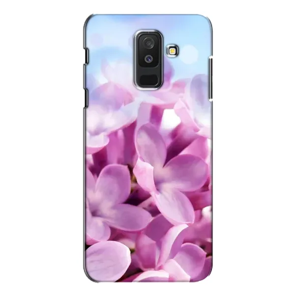 Чехол с рисунком «Сиреневые цветы» для Samsung Galaxy A6 Plus 2018 (A605) Чехол с рисунком «Сиреневые цветы» для Samsung Galaxy A6 Plus 2018 (A605)
