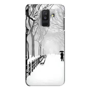 Чохли на Новий Рік Samsung Galaxy A6 Plus 2018 ( A605) (Снігом замело)