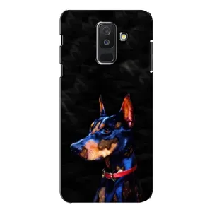Бампер для Samsung Galaxy A6 Plus 2018 ( A605) з картинкою "Песики" (Собака Мопсік)