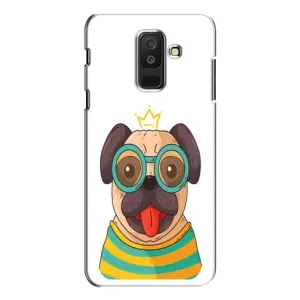 Бампер для Samsung Galaxy A6 Plus 2018 ( A605) з картинкою "Песики" (Собака Король)