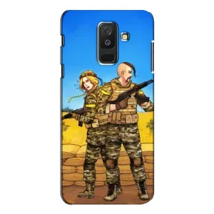 Чехлы с принтом (Воины ЗСУ) для Samsung Galaxy A6 Plus 2018 ( A605) (Солдаты ЗСУ)