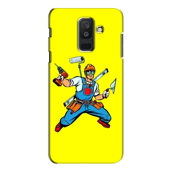 Чехол с рисунком «Строитель» для Samsung Galaxy A6 Plus 2018 (A605) Чехол с рисунком «Строитель» для Samsung Galaxy A6 Plus 2018 (A605)