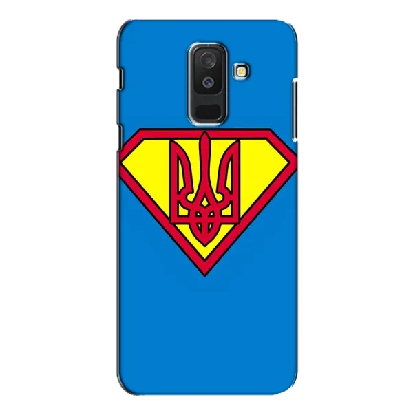Чехол с рисунком «Super - Герб» для Samsung Galaxy A6 Plus 2018 (A605) Чехол с рисунком «Super - Герб» для Samsung Galaxy A6 Plus 2018 (A605)