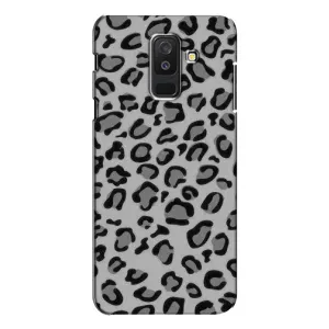 Чохол з леопардовим принтом на Samsung Galaxy A6 Plus 2018 ( A605) (Темний леопард)