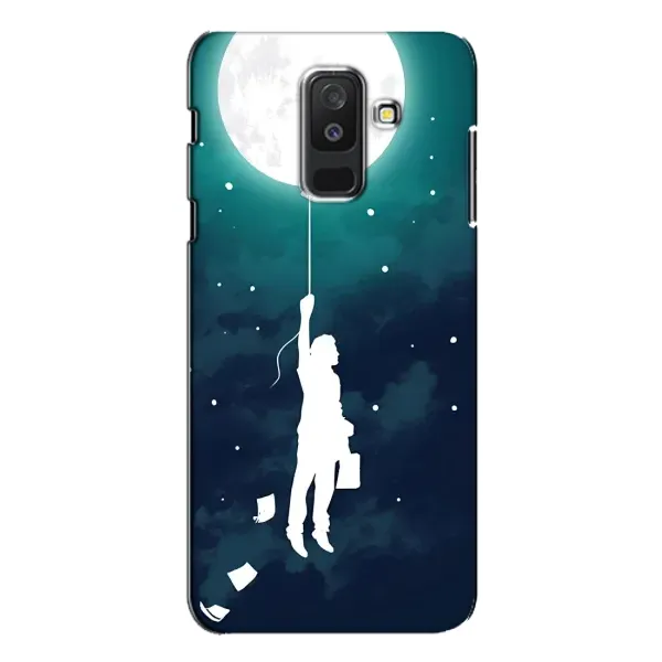 Чехол с рисунком «To The moon» для Samsung Galaxy A6 Plus 2018 (A605)
