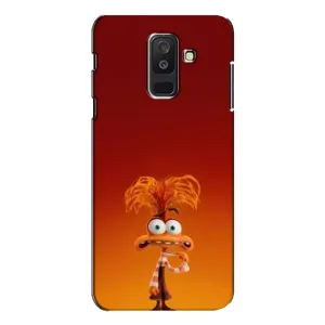 Чехол Головоломка для Samsung Galaxy A6 Plus 2018 ( A605) - (AlphaPrint) (Тревожность)