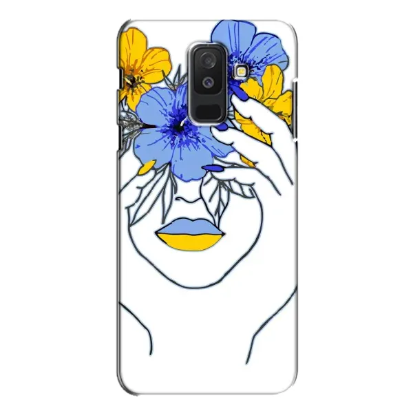 Чехол с рисунком «Украинка на всю голову» для Samsung Galaxy A6 Plus 2018 (A605) Чехол с рисунком «Украинка на всю голову» для Samsung Galaxy A6 Plus 2018 (A605)