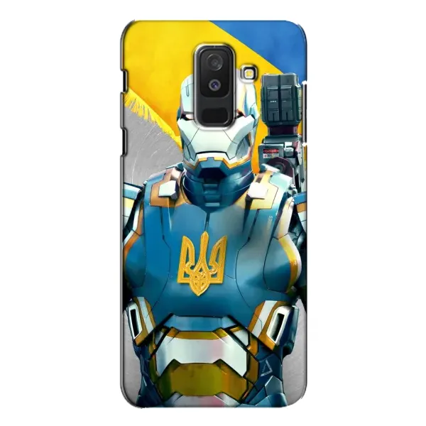 Чехол с рисунком «Украинский робокоп» для Samsung Galaxy A6 Plus 2018 (A605) Чехол с рисунком «Украинский робокоп» для Samsung Galaxy A6 Plus 2018 (A605)