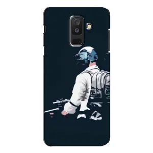 Чохол з картинкою "Герой Pubg" на Samsung Galaxy A6 Plus 2018 ( A605) (В екіперівці)