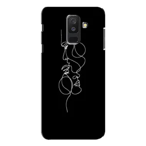Силіконові Чохли Коханій людині для Samsung Galaxy A6 Plus 2018 ( A605) (Закохана пара)