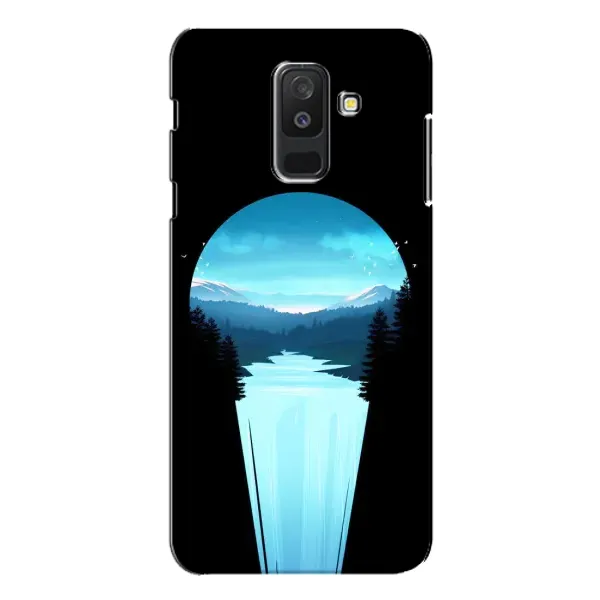 Чехол с рисунком «Синий Водопад» для Samsung Galaxy A6 Plus 2018 (A605) Чехол с рисунком «Синий Водопад» для Samsung Galaxy A6 Plus 2018 (A605)