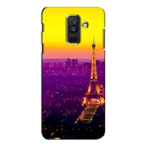 Чохол Ейфелева Вежа на Samsung Galaxy A6 Plus 2018 ( A605) (Яскрава башня)