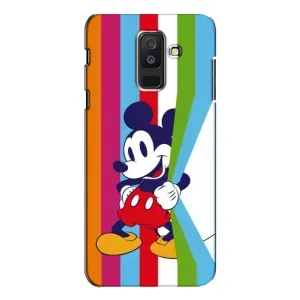 Чехлы с принтом Микки Маус на Samsung Galaxy A6 Plus 2018 ( A605) (Яркий Микки)