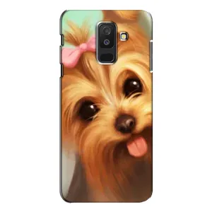 Чохол (ТПУ) Милі песики для Samsung Galaxy A6 Plus 2018 ( A605) (Йоркширський тер'єр)