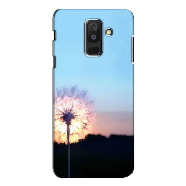 Чехол с рисунком «Закат с одуванчиком» для Samsung Galaxy A6 Plus 2018 (A605)