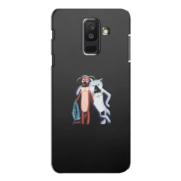 Чехол с рисунком «Шо, опять» для Samsung Galaxy A6 Plus 2018 (A605)
