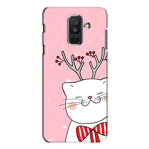 Чехол с рисунком «Зимний кот» для Samsung Galaxy A6 Plus 2018 (A605) Чехол с рисунком «Зимний кот» для Samsung Galaxy A6 Plus 2018 (A605)