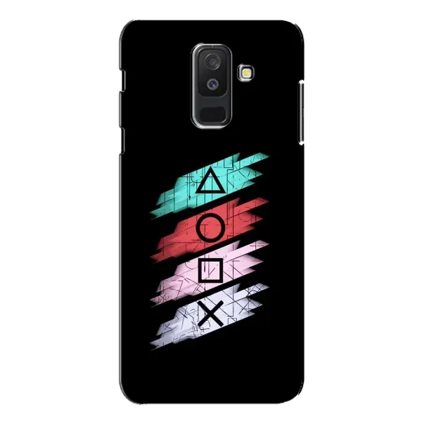 Чехол с рисунком «Значки Sony» для Samsung Galaxy A6 Plus 2018 (A605) Чехол с рисунком «Значки Sony» для Samsung Galaxy A6 Plus 2018 (A605)