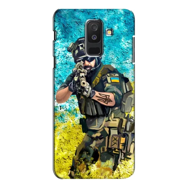 Чехол с рисунком «ЗСУ Воин» для Samsung Galaxy A6 Plus 2018 (A605) Чехол с рисунком «ЗСУ Воин» для Samsung Galaxy A6 Plus 2018 (A605)