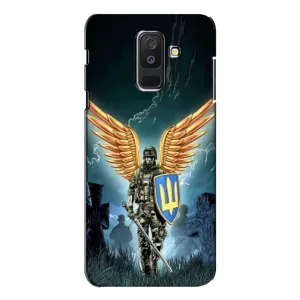 Патриотический Чехол для Samsung Galaxy A6 Plus 2018 ( A605) (ЗСУ з крильями)