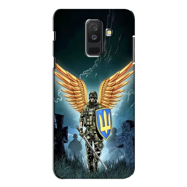 Чехол с рисунком «ЗСУ з крильями» для Samsung Galaxy A6 Plus 2018 (A605)
