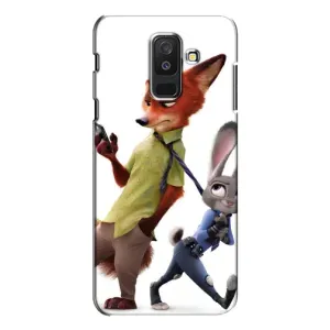 Чехлы ЗВЕРОПОЛИС для Samsung Galaxy A6 Plus 2018 ( A605) (Зверополис герои)