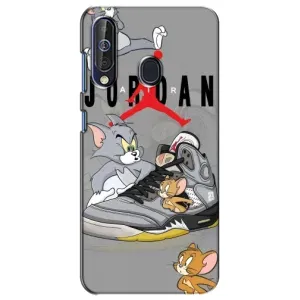Силиконовый Чехол Nike Air Jordan на Самсунг А60 (2019) (Air Jordan)