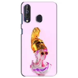 Чехол с Прикольным принтом на Samsung Galaxy A60 2019 (A605F) (АРТ Статуя)