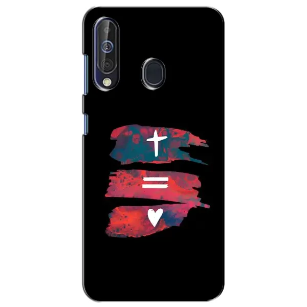 Чехол с рисунком «Атрибутика» для Samsung Galaxy A60 2019 (A605F)