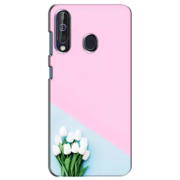 Чехол с рисунком «Белые тюльпаны» для Samsung Galaxy A60 2019 (A605F) Чехол с рисунком «Белые тюльпаны» для Samsung Galaxy A60 2019 (A605F)