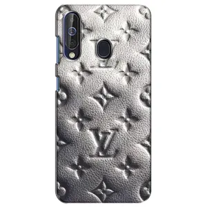 Текстурный Чехол Louis Vuitton для Самсунг А60 (2019) (Бежевый ЛВ)