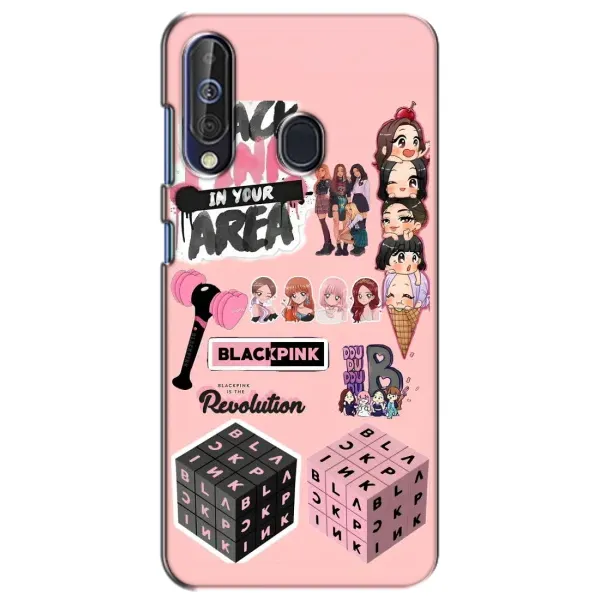 Чехол с рисунком «BLACK PINK коллаж» для Samsung Galaxy A60 2019 (A605F)