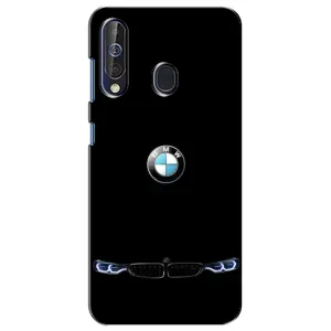 Силиконовый бампер с картинкой машины на Samsung Galaxy A60 2019 (A605F) (Черный BMW)