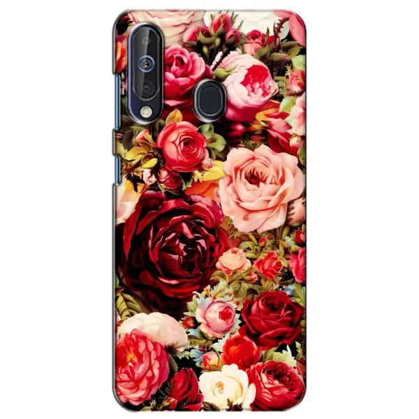 Чехол с рисунком «Букет цветов» для Samsung Galaxy A60 2019 (A605F)
