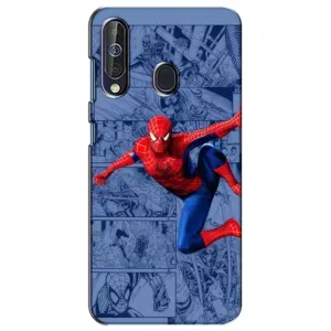 Силиконовый Чехол для Samsung Galaxy A60 2019 (A605F) (Человек Паук)