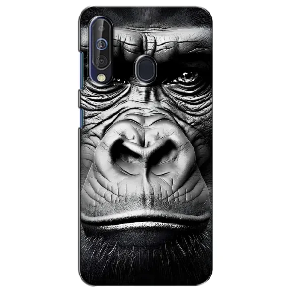 Чехол с рисунком «Черная обезьяна» для Samsung Galaxy A60 2019 (A605F) Чехол с рисунком «Черная обезьяна» для Samsung Galaxy A60 2019 (A605F)