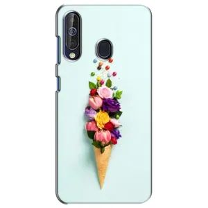 Чохли з тематикою "КВІТИ" на Samsung Galaxy A60 2019 (A605F) (Квітка-морозиво)