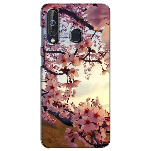 Чехол с рисунком «Цветущая сакура» для Samsung Galaxy A60 2019 (A605F)