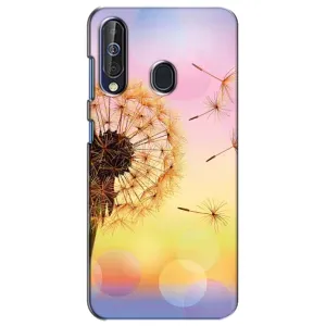 Силиконовый Чехол с одуванчиками на Samsung Galaxy A60 2019 (A605F) (Цветок-одуванчик)