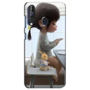 Девчачий Чехол для Samsung Galaxy A60 2019 (A605F) (Девочка с игрушкой)