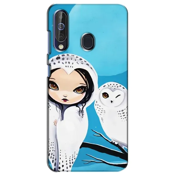 Чехол с рисунком «Девочка Сова» для Samsung Galaxy A60 2019 (A605F)