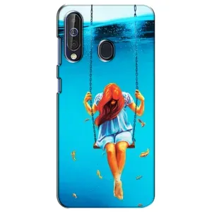 Чехол Стильные девушки на Samsung Galaxy A60 2019 (A605F) (Девушка на качели)