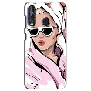 Чехол с картинкой Модные Девчонки Samsung Galaxy A60 2019 (A605F) (Девушка в халате)