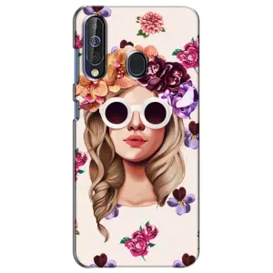 Чехол с картинкой Модные Девчонки Samsung Galaxy A60 2019 (A605F) (Девушка в очках)