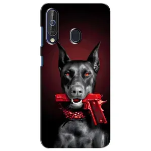 Чохол ДОБЕРМАН  для Samsung Galaxy A60 2019 (A605F) (Доберман злий)