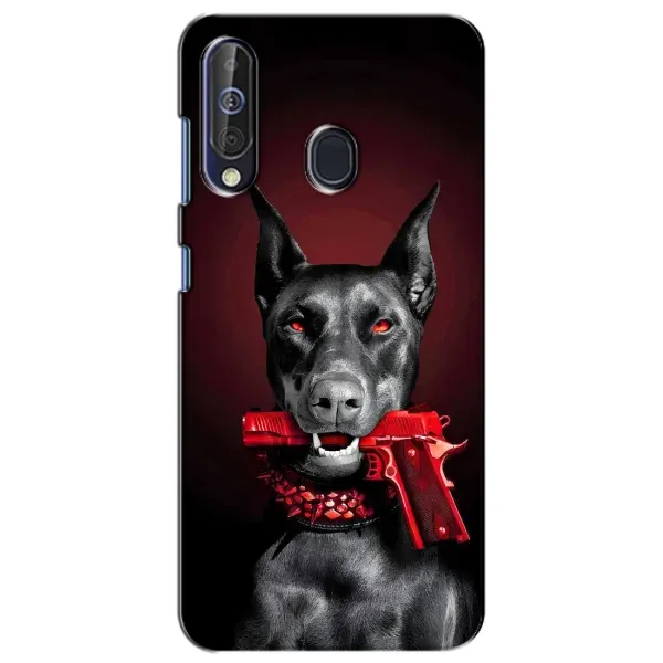 Чехол с рисунком «Доберман злой» для Samsung Galaxy A60 2019 (A605F) Чехол с рисунком «Доберман злой» для Samsung Galaxy A60 2019 (A605F)